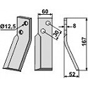 Rotary tine, right model