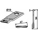 Rotary mower blade