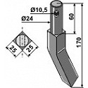 Rotary tine - right model