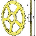 Csillag gyűrű 560mm