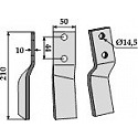 Rotary tine, left model