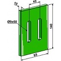 Greenflex Kunststoff-Abstreifer für Packerwalzen