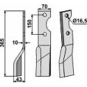 Rotary tine, left model