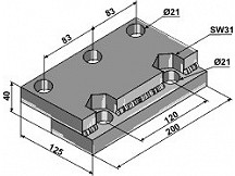 Adapter lap