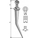 Konus-Ackereggenzinken aus Bohrstahl, Modell Rau