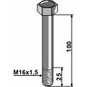 Bolt M16x1,5 x 100 - 10.9