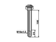 Bolt M16x1,5 x 100 - 10.9