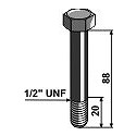 Hexagon bolt 1/2