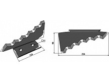 Futtermischwagenmesser, links