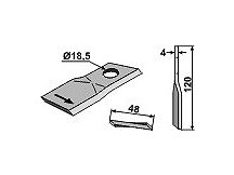 Rotary mower blade