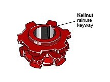 Chain sprocket Ř115