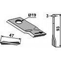 Rotary mower blade