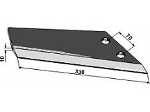 Replacement wings - typ Becker - conventional model, right