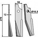 Rotary tine, left model