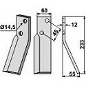 Rotary tine, right model