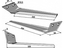 Top blade - left model