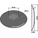 Plain disc with flat neck Ř510