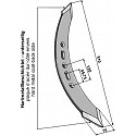 Twisted stubble point - right model