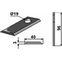 Rotary mower blade