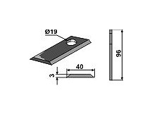 Rotary mower blade