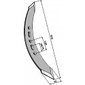 Twisted stubble point - right model