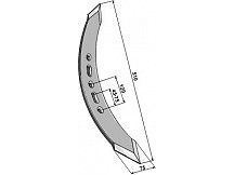 Twisted stubble point - right model