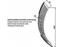 Point SK turned right - hard metal faced