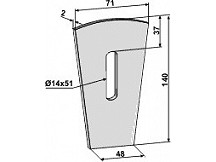 Scraper for packer rolls