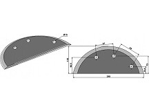 Futtermischwagenmesser