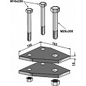Clamp 165x15x100