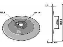 Seed drill disc