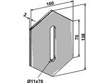 Scraper for packer rolls