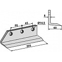 Messer für Grabenfräse