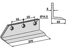 Trencher blade