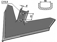 Gänsefußschar 457 x 6