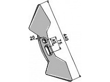 Double heart point  45-75