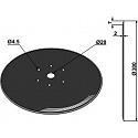 Seed drill disc