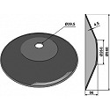 Tárcsalap sima R560x4,5 - kúp alakú