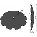 Notched disc 660x6