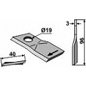 Rotary mower blade