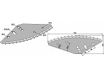 Futtermischwagenmesser