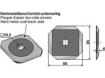 Futtermischwagenmesser