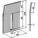 Scraper for packer rolls