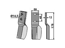 Rotary tine - right model