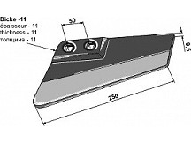 Replacement wings - left