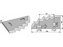 Futtermischwagenmesser, rechts