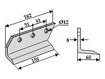 Trencher blade