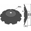 Notched disc Ř560x4,5 - Truncated