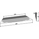 Seitenmesser 300mm