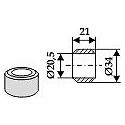 Washer Ř34x21xŘ20,5